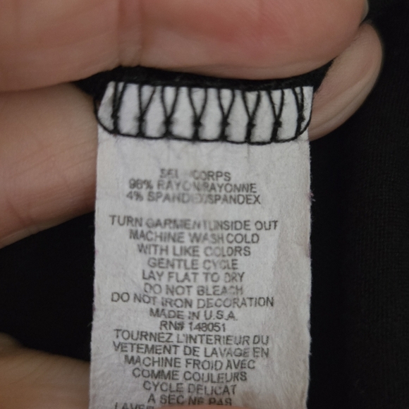 Edista | Zebra Print Tank Top with Rhinestone details, Size M - Picture 4 of 5